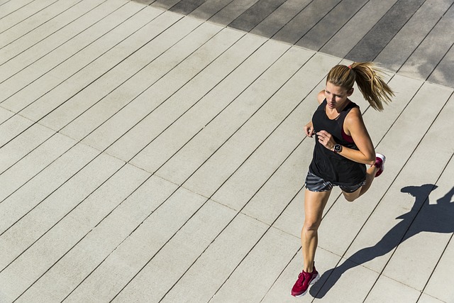 Woman running